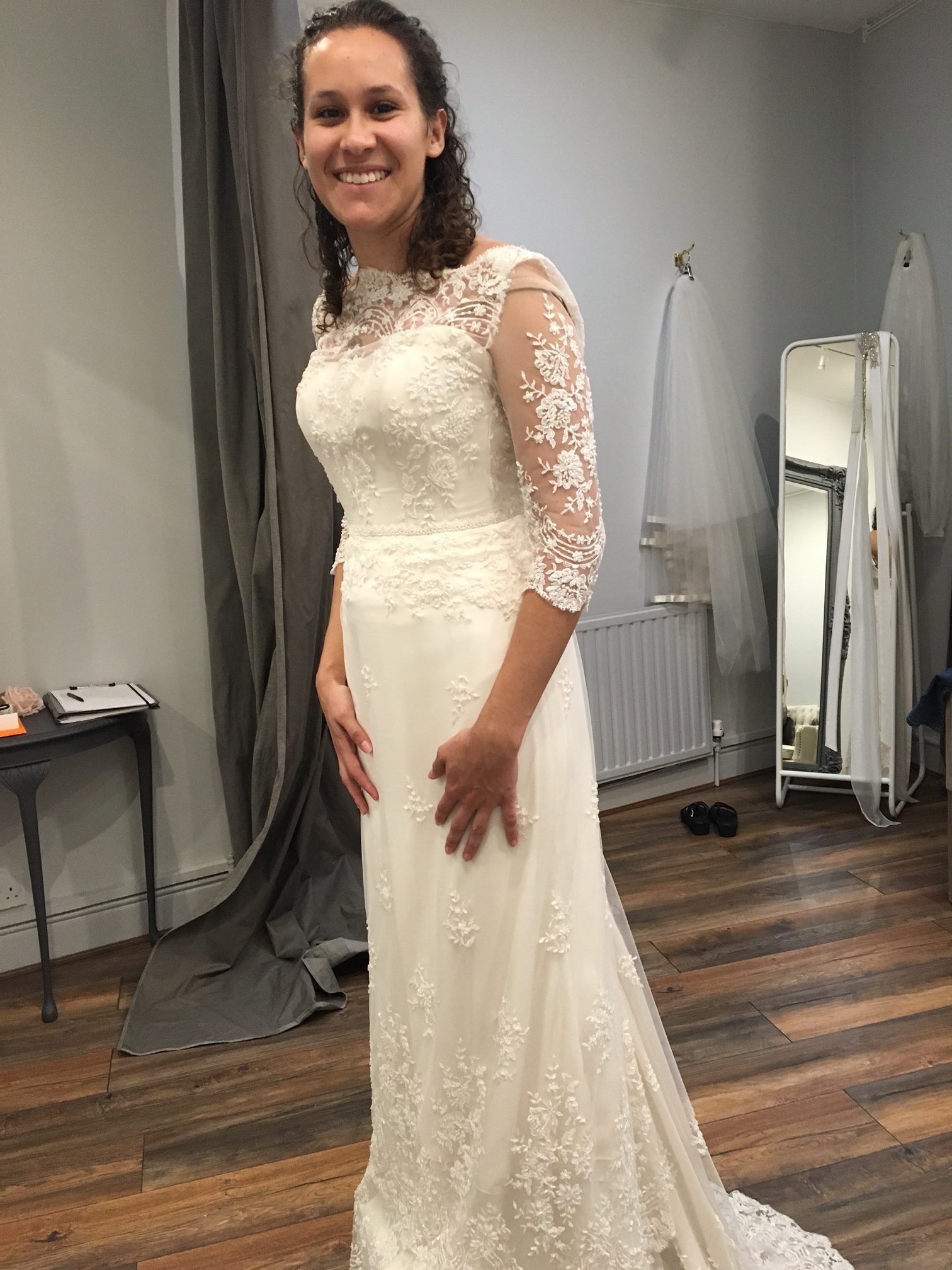 Wedding dress shopping advice from a bride who's been there