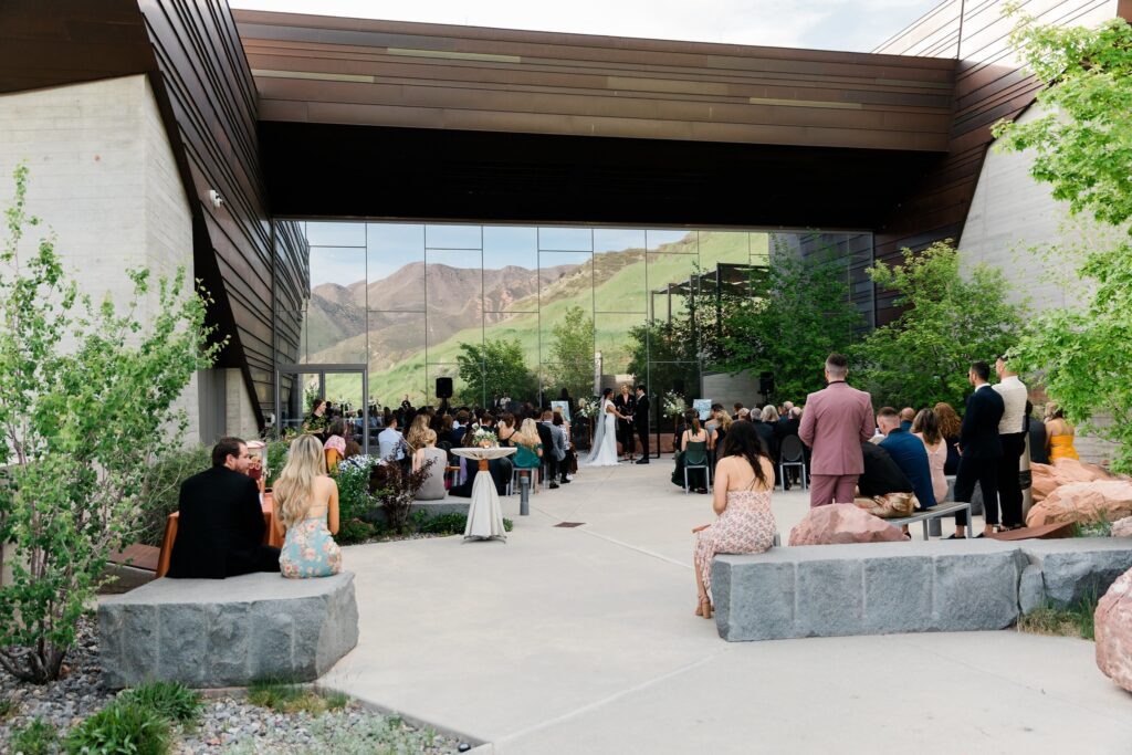 desert theme wedding utah